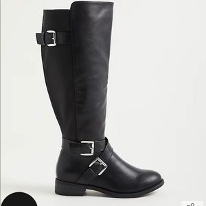 Torrid WW black boots with Buckle